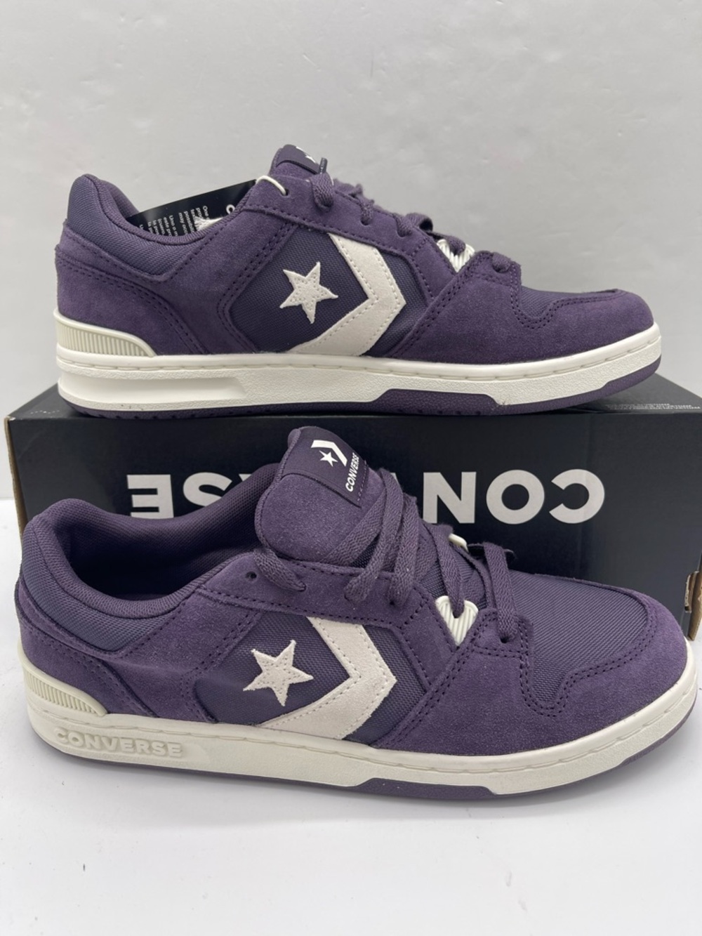 Converse Men’s CL98 Ox Raisin Egret A14694C Low Top Sneakers